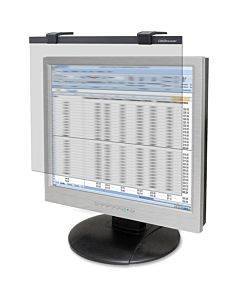 Business Source 19"-20" Lcd Privacy/antiglare Filter Black