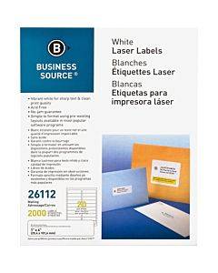 Business Source Bright White Premium-quality Address Labels