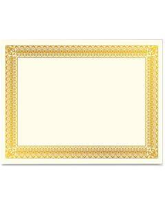 Geographics Gold Foil Certificate