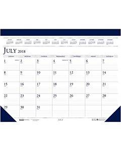 House Of Doolittle Academic Desk Pad Calendar