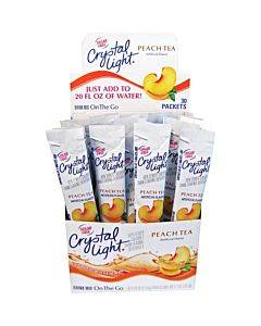 Crystal Light On-the-go Mix Peach Sticks