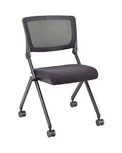 Lorell Mesh Back Nesting Chair