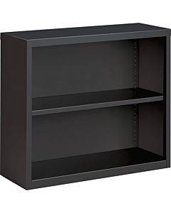 Lorell Fortress Series Charcoal Bookcase