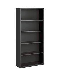 Lorell Fortress Series Charcoal Bookcase