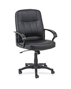 Lorell Chadwick Managerial Leather Mid-back Chair