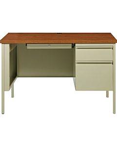 Lorell Fortress Series Oak Laminate Top Desk