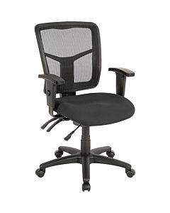 Lorell Ergomesh Series Managerial Mid-back Chair