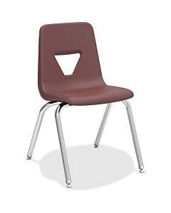 Lorell 18" Seat-height Stacking Student Chairs