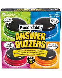 Learning Resources Recordable Answer Buzzers