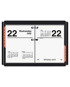 Compact Desk Calendar Refill, 3 X 3.75, White Sheets, 2022