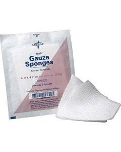 Medline Sterile 12 Ply Cotton Gauze Sponges