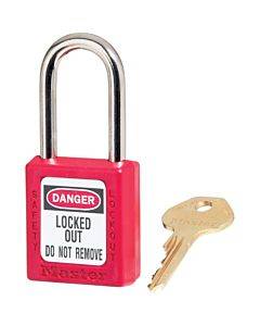 Master Lock Danger Red Safety Padlock