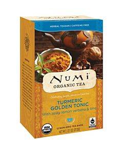 Numi Organic Turmeric Golden Tonic Herbal Tea Bag