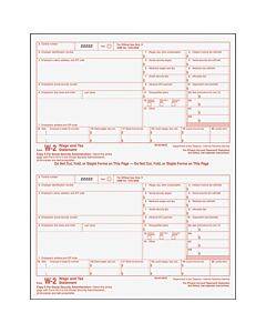 Tops Laser W-2 Forms Kits