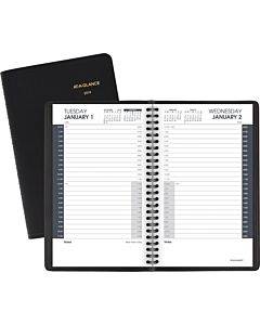 At-a-glance 24-hour Daily Appointment Book