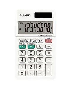 Sharp El-244wb 8 Digit Professional Pocket Calculator