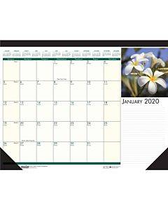 House Of Doolittle Earthscapes Flowers 18-1/2" Desk Pad