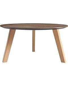 Lorell Relevance Walnut Round Coffee Table