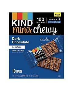 Minis Chewy, Dark Chocolate, 0.81 Oz,10/pack