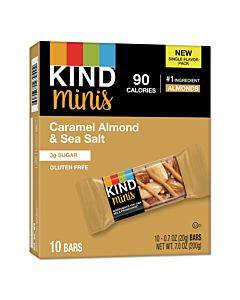 Minis, Caramel Almond Nuts/sea Salt, 0.7 Oz, 10/pack