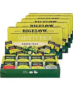 Bigelow Assorted Flavor Tray Pack Green Tea Bag