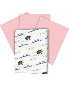 Hammermill Paper For Copy 8.5x11 Colored Paper - Pink - Recycled - 30% Recycled Content