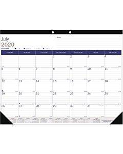 Blueline Duraglobe Academic Monthly Desk Pad