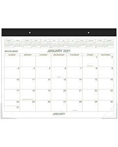 At-a-glance Two-color Monthly Desk Pad