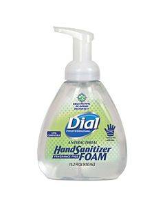 Antibacterial Foam Hand Sanitizer, 15.2 Oz Pump Bottle, Fragrance-free, 4/carton