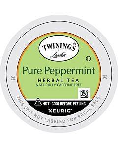 Twinings Pure Peppermint Herbal Tea K-cup