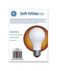Classic Led Soft White Non-dim A19 Light Bulb, 8 W, 4/pack