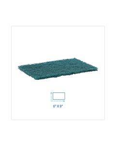 Heavy-duty Scour Pad, 6 X 9, Green 15/carton