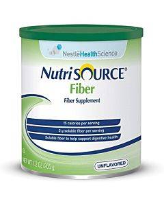 Nutrisource Fiber Unflavored Powder Supplement 7.2 Oz. Canister Part No. 4390097551 (1/ea)