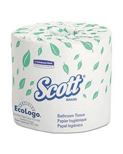 Essential Standard Roll Bathroom Tissue For Business, Septic Safe, 2-ply, White, 550 Sheets/roll