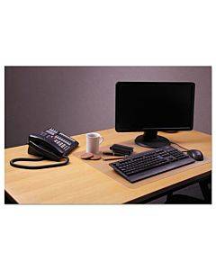 Desktex Polycarbonate Anti-slip Desk Mat, 22" X 17", Clear