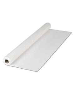 Plastic Roll Tablecover, 40" X 300 Ft, White