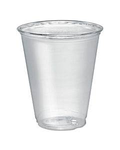 Ultra Clear Pete Cold Cups, 7 Oz, Clear, 50/pack
