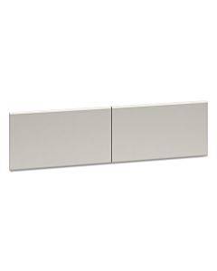 38000 Series Hutch Flipper Doors For 60"w Open Shelf, 30w X 15h, Light Gray