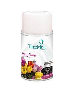 Premium Metered Air Freshener Refill, Spring Flowers, 6.6 Oz Aerosol Spray