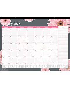 Rediform Monthly Floral Desk Pad