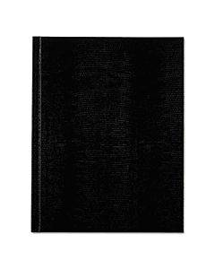 Executive Notebook, 1 Subject, Medium/college Rule, Black Cover, 9.25 X 7.25, 150 Sheets