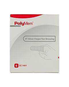 Polymem Silver #1 Finger And Toe Dressing Part No. 1401 (6/box)