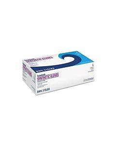 Powder-free Synthetic Vinyl Gloves, Large, Beige, 4 Mil, 100/box