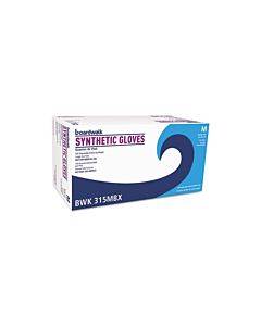Powder-free Synthetic Vinyl Gloves, Medium, Beige, 4 Mil, 100/box