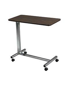 Drive Medical Overbed Table Non-Tilt W/Chrome Base & Mast Part No.13003