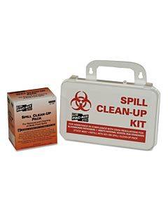 Bbp Spill Cleanup Kit, 7.5 X 4.5 X 2.75, White