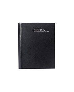 Executive Series Four-person Group Practice Daily Appointment Book, 11 X 8.5, Black Hard Cover, 12-month (jan To Dec): 2023