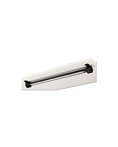Under Cabinet Led Strip Lamp, 24w X 2d X 2.88h, Black