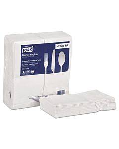 Advanced Dinner Napkins, 2-ply, 15" X 17", 1/8 Fold, White, 100/pk, 28 Pk/ct