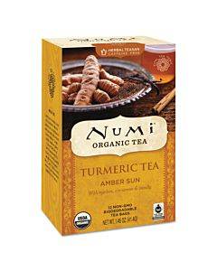 Turmeric Tea, Amber Sun, 1.46 Oz Bag, 12/box